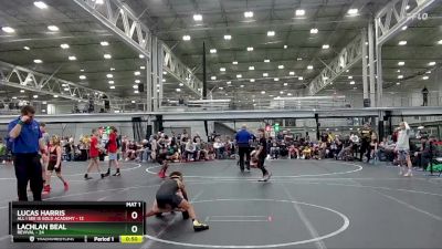 68 lbs Semis (4 Team) - Lucas Harris, All I See Is Gold Academy vs Lachlan Beal, Revival