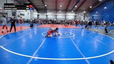 126 lbs Rr Rnd 1 - Ryan Hoopes, Seagulls vs Anthony Lopez, Duro Wrestling Club - HS