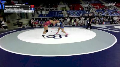 145 lbs Champ. Rd Of 64 - Naveena Enriquez, CA vs Jameson Strickland, PA