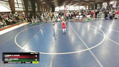 58 lbs Cons. Round 2 - Corbin M Smuin, Uintah vs Reid Richards, Timpanogos
