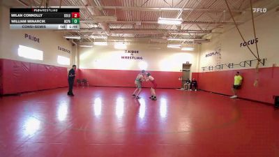 132 lbs Consolation - Milan Connolly, Columbia vs William Minarcik, Holy Cross