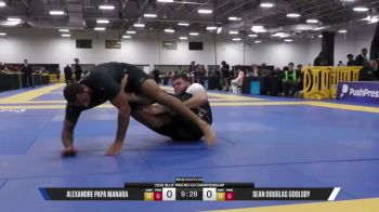 Sean Douglas Goolsby vs Alexandre Papa Manara 2026 Pan IBJJF Jiu-Jitsu No-Gi Championship