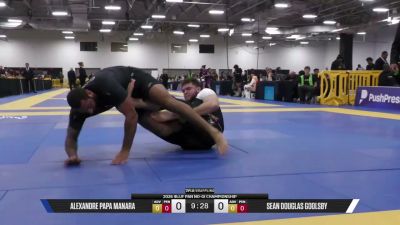 Sean Douglas Goolsby vs Alexandre Papa Manara 2026 Pan IBJJF Jiu-Jitsu No-Gi Championship