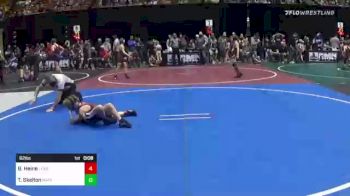 100 lbs Quarterfinal - Wakinyan McCauley, None vs Tucker Tjeerdsma, Bon Homme