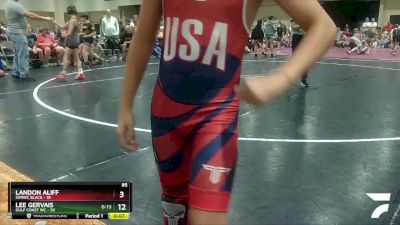 90 lbs Semis & Wb (16 Team) - Landon Scott, SVRWC Black vs Jaxon Lewis, Gulf Coast WC