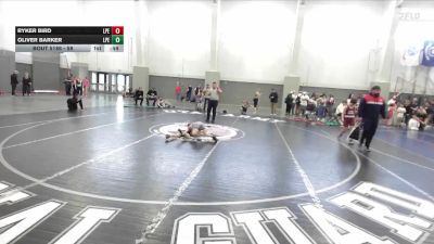 58 lbs Cons. Round 3 - Oliver Barker, Box Elder Stingers vs Ryker Bird, Stallions Wrestling Club