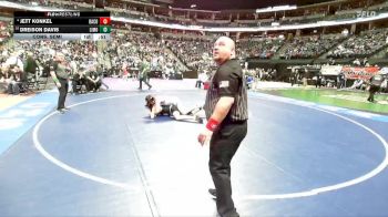 215-2A Cons. Semi - Jett Konkel, Baca County vs Dreison Davis, Limon High School