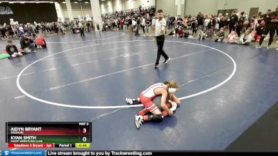 78 lbs Cons. Round 4 - Aidyn Bryant, Missouri vs Kyan Smith, Maize Wrestling Club