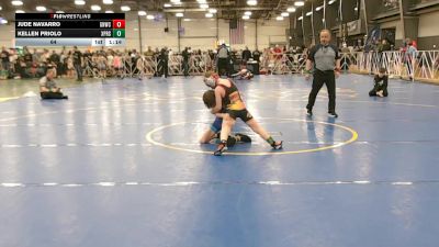 64 lbs Round 2 - 10:45am Saturday - Kellen Priolo, Terps XPress vs Jude Navarro, Great Neck W.C.