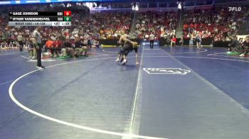 1A-138 lbs Cons. Round 3 - Gage Johnson, MMC/RU vs Ryker VanDenHeuvel, Sigourney-Keota