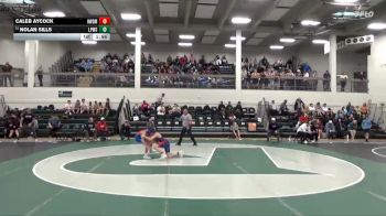 106 lbs Champ. Round 1 - Nolan Sills, Liberty Park vs Caleb Aycock, Homewood Middle School