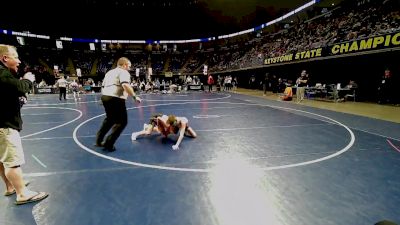 90 lbs Consy 2 - Grant Lazor, Chestnut Ridge vs Kameron Rohaly, North Hills