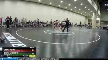 195 lbs Quarters & Wb (16 Team) - Drew Lincicome, S.E.O. Blue vs James Kerns, Nebraska Hawaiian Hammers