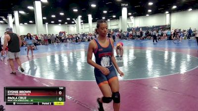 135 lbs Semis & Wb (16 Team) - Ava Vrana, Grappling Gators vs Nayara Stubna, Iron Lion Wrestling