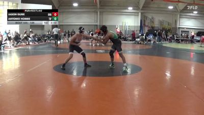 149 lbs Quarterfinal - Antonio Hobbs, Tiffin vs Jason Dube, Unattached