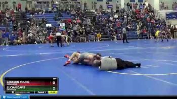 144 lbs Cons. Round 5 - Jackson Young, INDIAN LAKE vs Lucian Davis, GRANVILLE