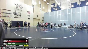 120 lbs Cons. Round 3 - Aiden Carr, Cheney vs Johnny Blancas, Quincy