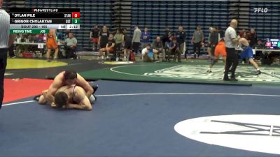 165 lbs Semifinal - Grigor Cholakyan, Unattached-Stanford vs Dylan Pile, Stanford University