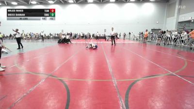 85 lbs Rr Rnd 2 - Miles Maes, Team RJN - EL vs Dexx Daman, TDWC Minions Grey - EL