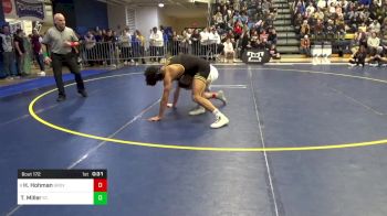 172 lbs 5th Place - Hunter Hohman, Grove City vs Tyrel Miller, St. Edward-OH