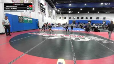 190 Girls Semifinal - Diana Duarte, San Marcos vs Sasha Harper, Olympian