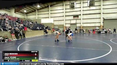 135 lbs Cons. Round 1 - Jack Beddoes, Agoge vs Zack Young, Pleasant Grove Jr. High