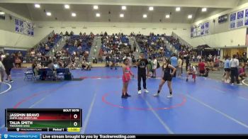 111 lbs Cons. Round 1 - Jassmin Bravo, Santa Ana Wrestling vs Talia Smith, Thousand Oaks