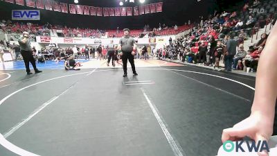 80 lbs Final - Cole Richardson, Barnsdall Youth Wrestling vs Rylan Henry, Brushy Wrestling Club