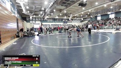 135 lbs Semifinal - Jasmine Sanchez, Chaparral vs Azul Jaramillo, Murrieta Mesa