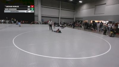 43 lbs Quarters - Jude DeWeerd, Ohio vs Arthur Robles, Brighton Wrestling Club