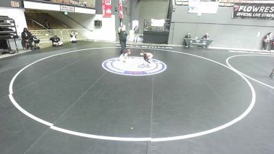 57 lbs 1st Place Match - Liyana Khan, Monster Garage Wrestling vs Lauren Carlos, Lodi Wrestling Club