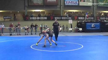 73 lbs Semifinal - Danica Torres, Bear Cave vs Gigi Bragg, Pinnacle