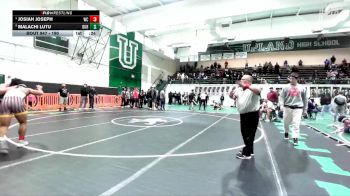 190 lbs 5th Place Match - Malachi Lutu, Burroughs vs Josiah Joseph, West Covina