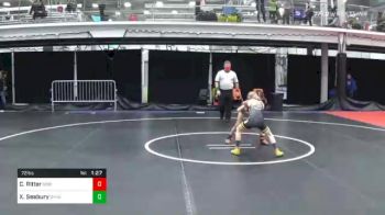 72 lbs Final - Clayton Ritter, Gorilla Grapplers vs Xavier Seabury, Dynamic