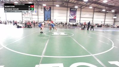 170 lbs Consi Of 32 #1 - Elijah Cline, OH vs Maximus Taylor, NY