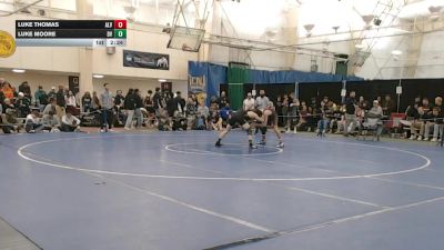 165 lbs Cons. Round 3 - Luke Thomas, Alvernia University vs Luke Moore, Delaware Valley