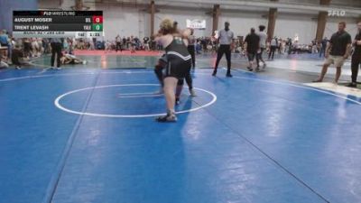 285 lbs Quarterfinal - August Moser, Delbarton vs Trent Levash, Yale Street