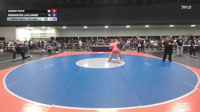 175 lbs Quarterfinal - Sarah Pulk, MN vs Remington LaFlamme, PA