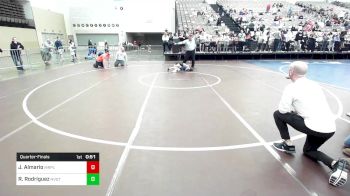 47-T lbs Quarterfinal - Jackson Almario, Marple Newtown vs Roman Rodriguez, Nvot