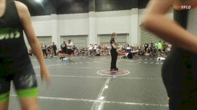 84 lbs Round 5 (8 Team) - Xander Yandell, Rabbit Wrestling Club vs OJ Hall, Bulloch Bandits Wrestling Club