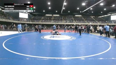 140 lbs Consi Of 8 #1 - Jax Whelan, Chevy Chase vs Cruz Uribe, Rock Hill