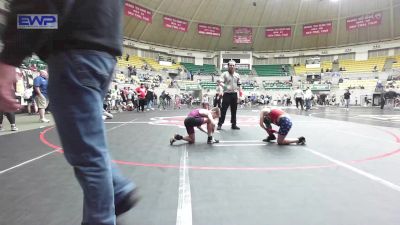 75 lbs Quarterfinal - Jupiter Pitts, Dover Youth Wrestling Club vs Wesley Zierlein, Benton Parks Youth Wrestling