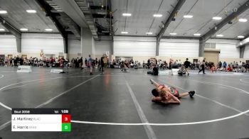 70 lbs Semifinal - John (JJ) Martinez, Black Fox Wrestling Academy vs Ezra Harris, Sanderson Wrestling Academy