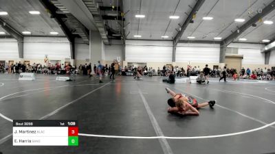 70 lbs Semifinal - John (JJ) Martinez, Black Fox Wrestling Academy vs Ezra Harris, Sanderson Wrestling Academy