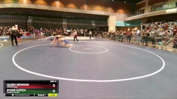 165 lbs Champ. Round 1 - Alden Newman, Wheatland vs Ryker Katich, Moapa Valley