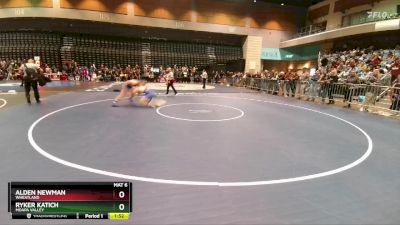 165 lbs Champ. Round 1 - Alden Newman, Wheatland vs Ryker Katich, Moapa Valley