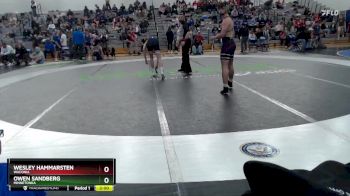 133 lbs Round 3 - Wesley Hammarsten, Waconia vs Owen Sandberg, Minnetonka