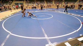 80 lbs Consolation - Bishop Louie, Pin-King All Stars vs Jaxsyn Gibson, Berryhill Wrestling Club