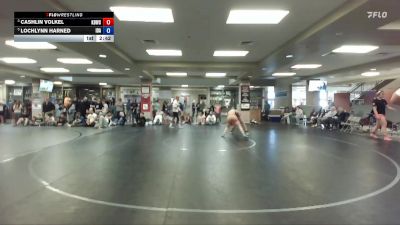 145/155 Round 3 - Cashlin Volkel, Kimberly Bulldog Wrestling Club vs Lochlynn Harned, Idaho