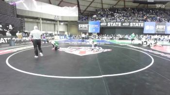 Girls 3A 110 lbs Champ. Round 1 - Maelia Amen, Ridgeline (Girls) vs Allison Otto, Peninsula (Girls)